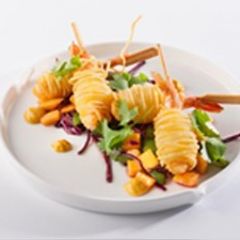 A picture of Exotic Mango Potato Shrimp Salad.