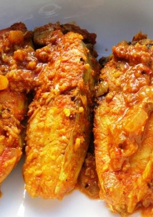 A picture of Madras Fish Curry.