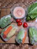 Salad Wrap w/ Rice Paper