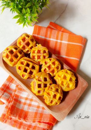 Foto resep Waffle Ubi Tanpa Tepung