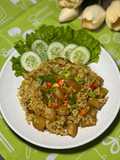 Nasi goreng Kikil Sapi