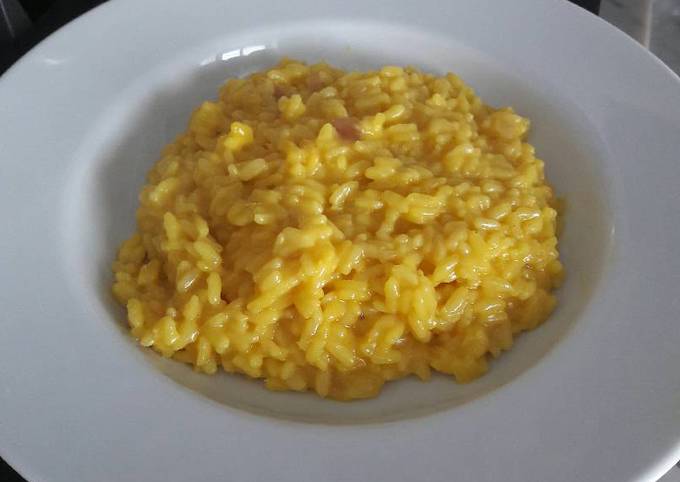 Recipe: Perfect Zafferano milanese Saffron rise