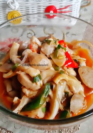 Foto resep Tumis Pentol Jamur