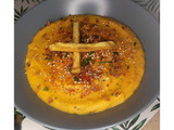 Crema de coliflor al estilo hindú