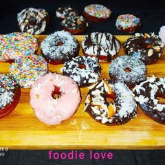 Center filled Donuts A picture of Center filled Donuts.