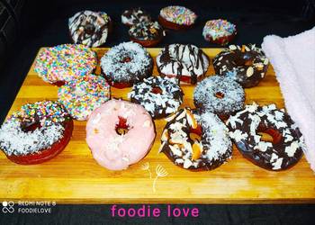 Unique Recipe Center filled Donuts Yummy