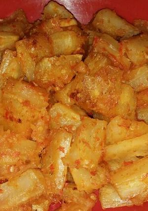Foto resep Singkong goreng pedes