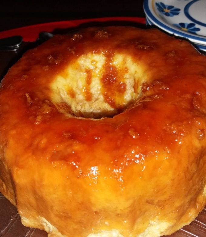 Una foto de Budín de pan