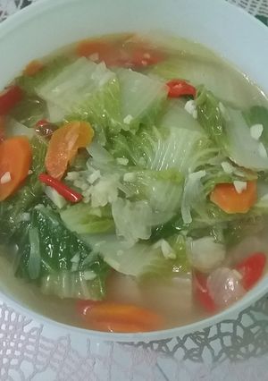 Foto resep Tumis sawi putih wortel