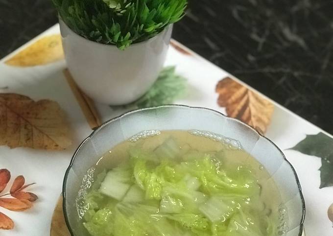 Resep Sup sawi putih Resep Sup sawi putih