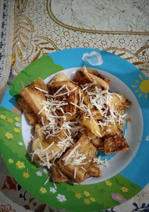 Foto resep Roti bakar teflon kayumanis