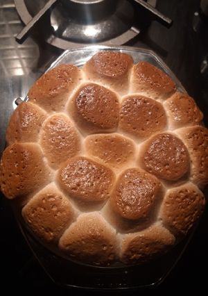 O poză a rețetei Desert rapid cu marshmallows.
