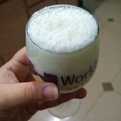 Coconut lassi A picture of Coconut lassi.