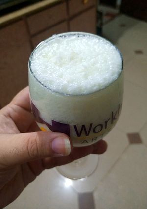 A picture of Coconut lassi.