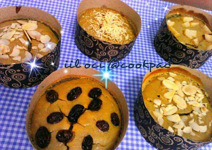 Resep: Banana 🍌 Milk Muffin Tepung Beras Tanpa Telur Ekonomis