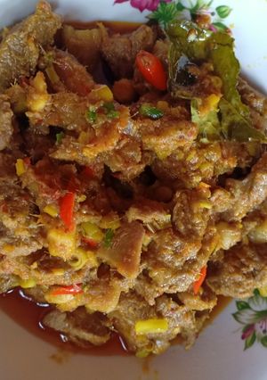 Foto resep Daging babi /pork rica - rica