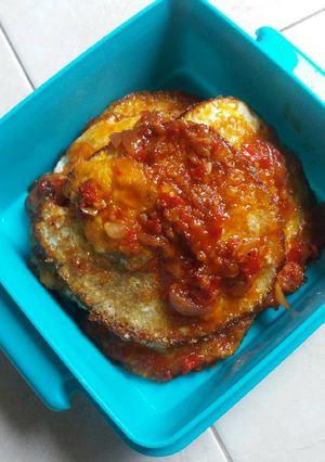 Foto resep Balado telur mata sapi