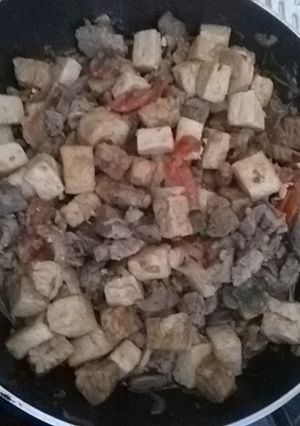 Foto resep Oseng Ati Ampela Tahu Tempe