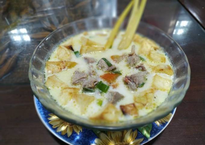 Soto betawi kuah susu