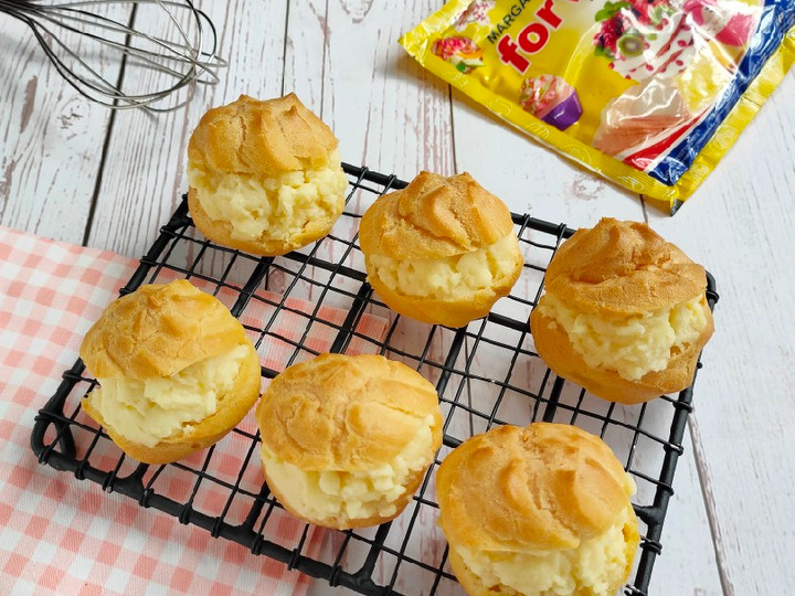 Resep Kue Soes/Sus Ekonomis dan Simple (No Butter, No Mixer) Anti Gagal