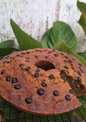 Foto resep Bolu Pisang Chocochips Selai Kacang