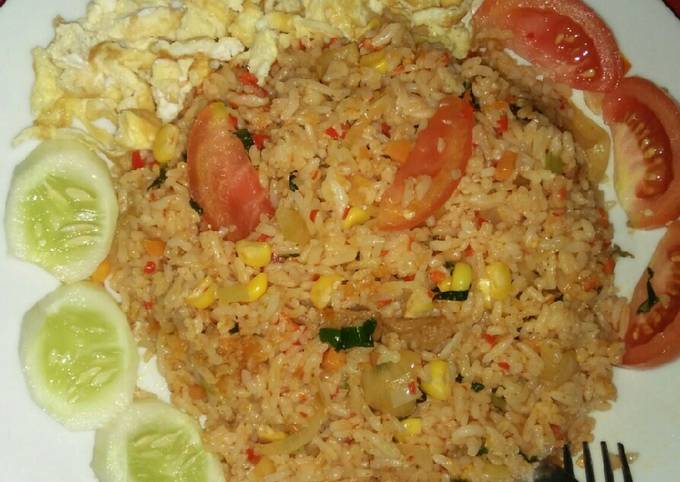 Resep Nasi Goreng Sayur Oleh Ati Dewanthi Cookpad