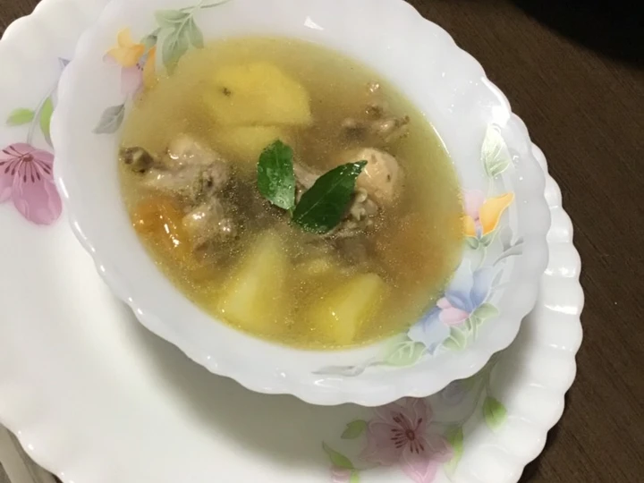 Recipe Clear chicken soup the Delicious Can spoil the tongue
