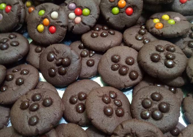 Cookies coklat enak hanya 4 bahan