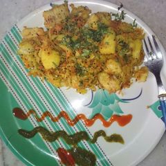 Fried idli A picture of Fried idli.