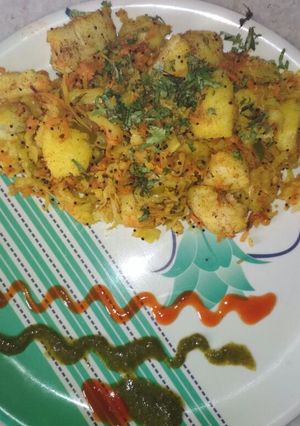 A picture of Fried idli.