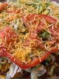 Taco pizza