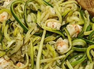 Gambar Zucchini goreng udang simple