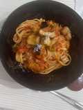 Pasta alla norma(Paste cu vinete prăjite)