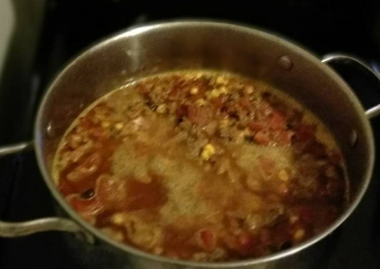 Easiest Way to Make Speedy Taco soup