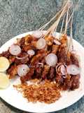 Indonesian Chicken Satay With Peanut Sauce