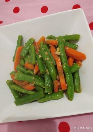 Foto resep Chinese food.. Oseng buncis.. (Vegetarian)