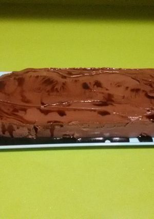 Foto principal de Pastel de queso y chocolate