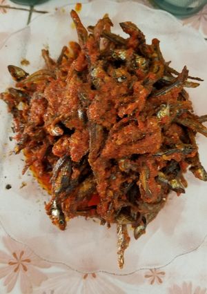 Foto resep Sambel teri goreng