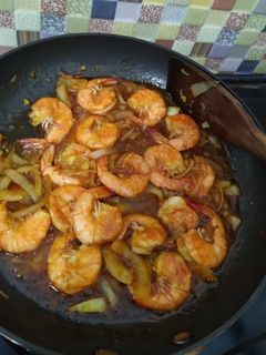 Foto resep Udang Saus Inggris Resep di Restoran Seafood