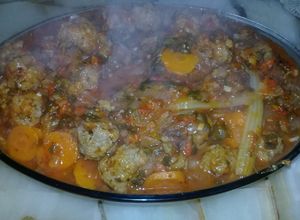 Foto principal de Albóndigas con fideos y tuco