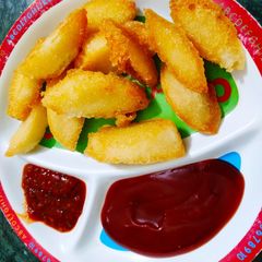 A picture of Idli Fries.