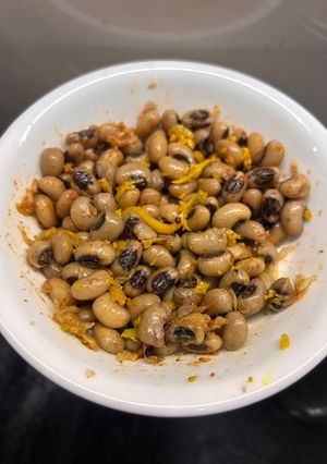 A picture of Lobia salad.
