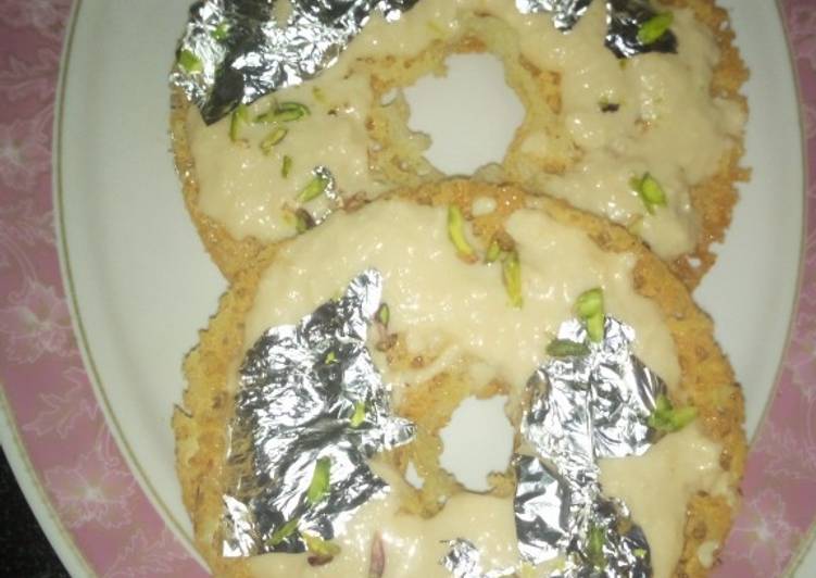 Recipe of Favorite Home made Ghewar 😋😋