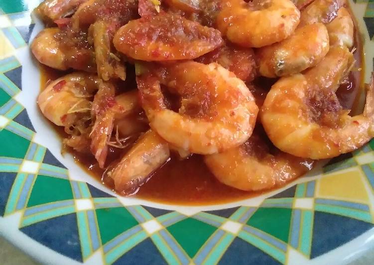 Resep Udang Saus Tiram Jadi, Sempurna