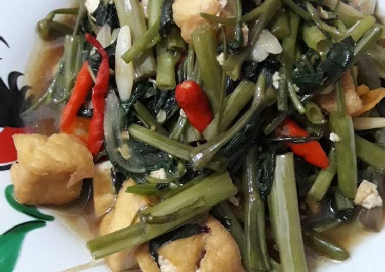 49. Cah kangkung tahu