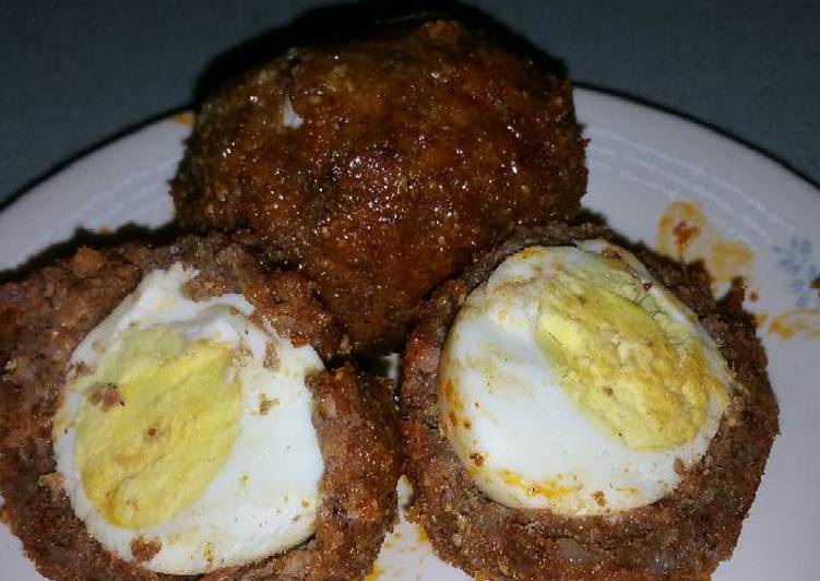 Baked Scotch Eggs Baked Scotch Eggs