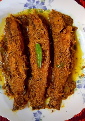 সরিষা বাটা দিয়ে বেলে মাছ রেসিপির প্রধান ছবি