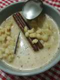 Canjica Com Amendoim e Canela
