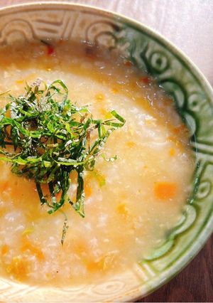 Hình của món Cháo cà rốt.
