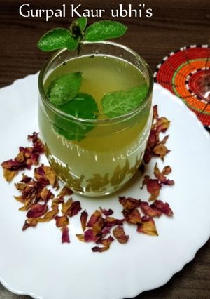 A picture of 🍋🌿Worldwide harmony tulsi cooler 💧🌸🌎.